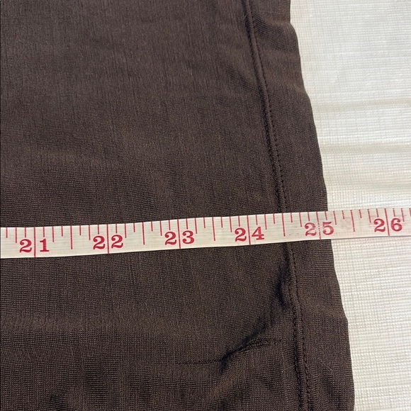 Icebreaker Brown Buttoned Ruched Henley - Picture 6 of 6